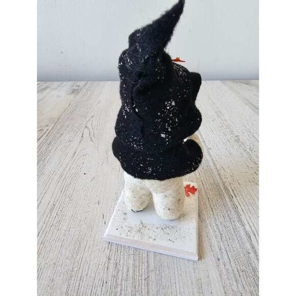 Elaine roesle tiny witchy witch halloween RARE Saint Nicholas snow children orig - Picture 3 of 7